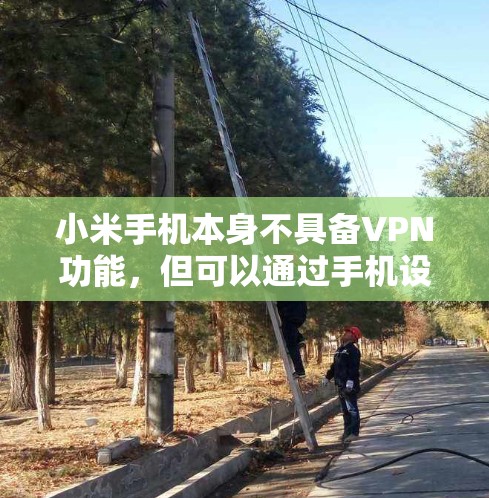 小米手机本身不具备VPN功能，但可以通过手机设置或使用VPN软件连接网络。以下是使用小米手机作为VPN入口的步骤