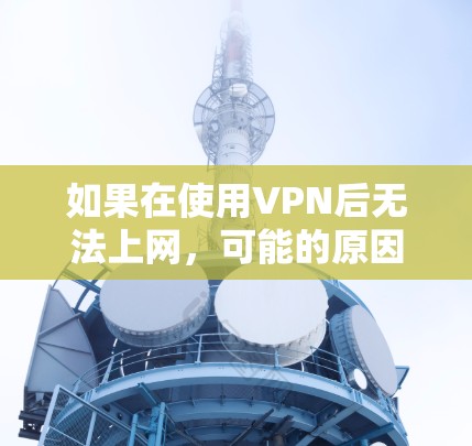 如果在使用VPN后无法上网，可能的原因包括以下几种