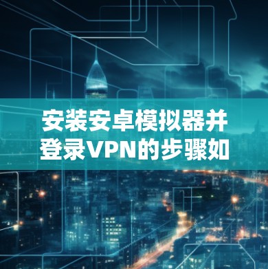 安装安卓模拟器并登录VPN的步骤如下