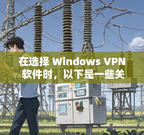 在选择 Windows VPN 软件时，以下是一些关键步骤和建议