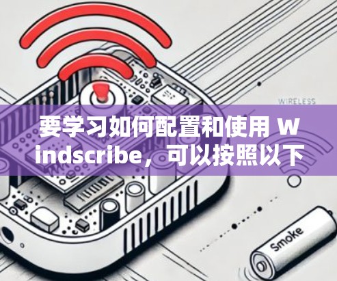 要学习如何配置和使用 Windscribe，可以按照以下步骤进行