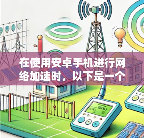 在使用安卓手机进行网络加速时，以下是一个系统化的步骤指南，帮助你高效地配置和优化网络加速效果