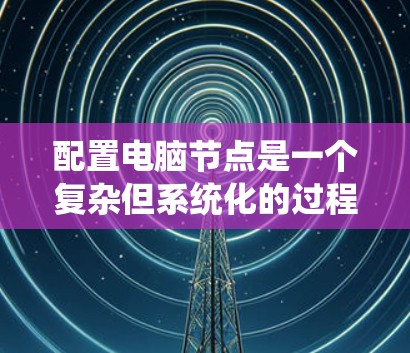 配置电脑节点是一个复杂但系统化的过程，涉及软件和硬件的多步骤操作。以下是详细的步骤指南